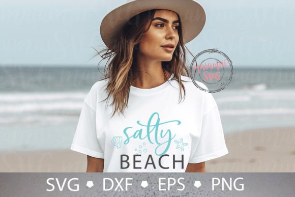 Salty Beach Svg, Summer Shirt Svg