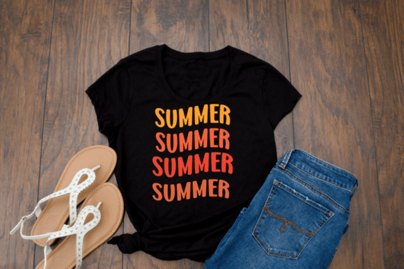 Summer SVG File: Graphics for T-Shirt Designs