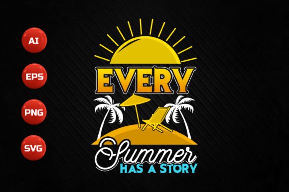 Summer T-shirt Design 98