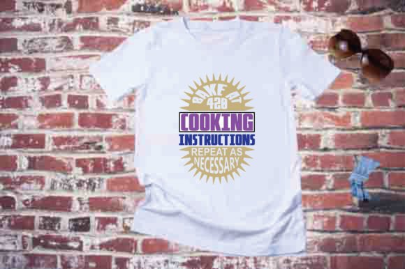 Summer T-Shirt Design, Bake at 420 Coo Graphics