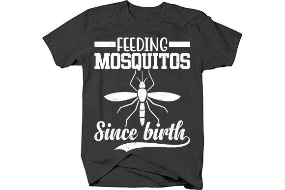 Summer T-shirt Design, Feeding Mosquitos