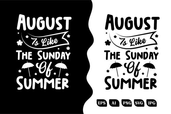 Summer Typography Shirt Design SVG