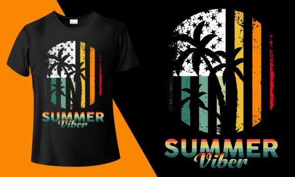 Summer Viber: Graphics for T-Shirt Designs