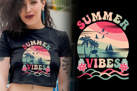 Summer Vibes T-Shirt Design