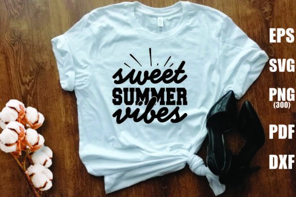 Sweet Summer Vibes Graphics & T-Shirt Designs